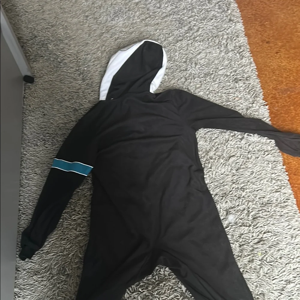 Kids Black and Blue Space-Themed Onesie new - Picture 2 of 3
